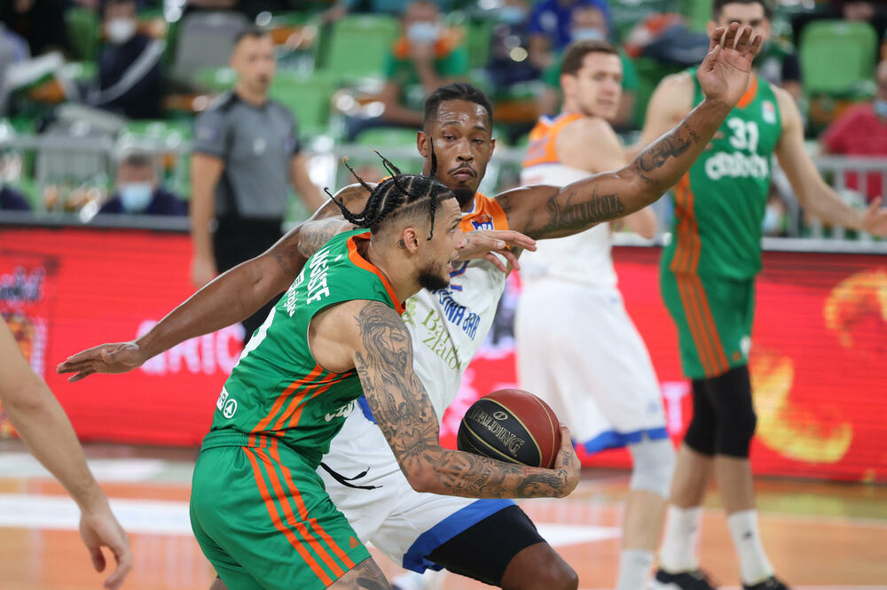 Cedevita je u prvom dijelu sezone slavila 79:59, Foto: Cedevita Olimpija/Ales Fevzer
