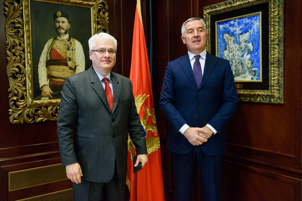 Josipović i Đukanović, Foto: Služba za informisanje Predsjednika Crne Gore