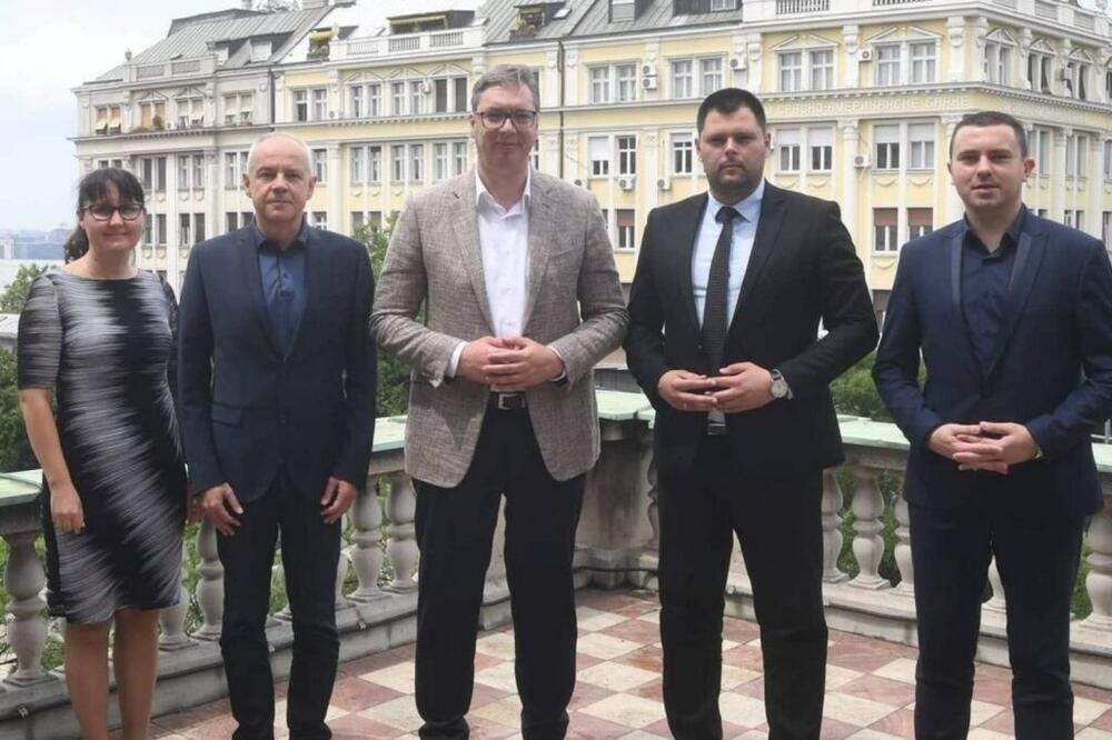 Vučić i Kovačević u Beogradu, Foto: niksic.me