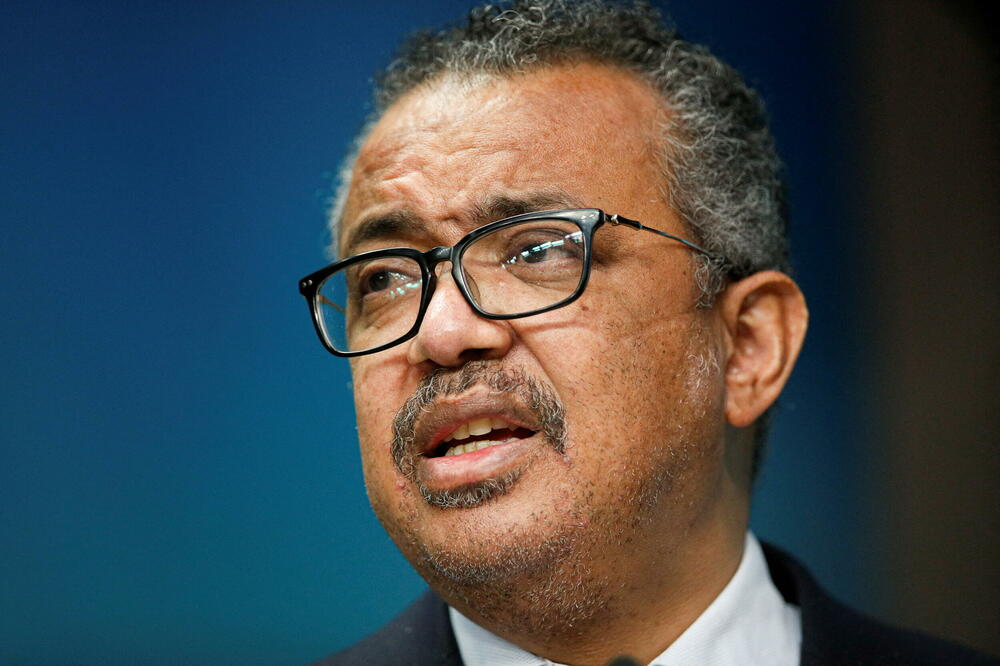 Šef SZO Tedros Adhanom Gebrejesus, Foto: Reuters