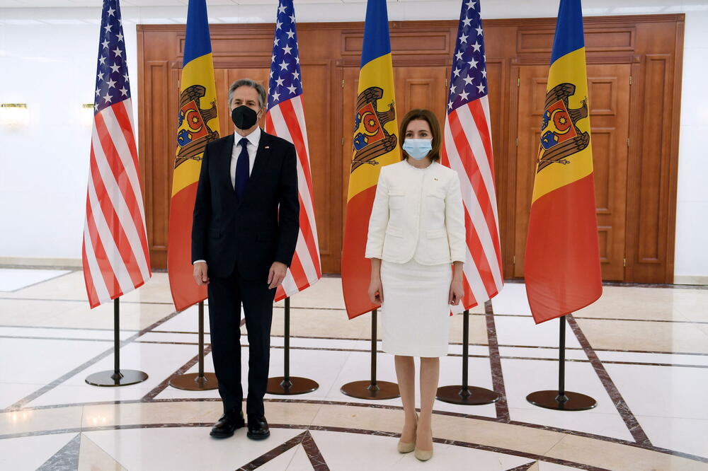 Blinken i moldavska premijerka Natalija Gavrilita, Foto: Reuters