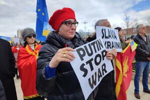 "Crna Gora je protiv rata": Podrška Ukrajini iz Nikšića