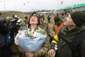 PHOTO They got married on the Ukrainian front surrounded by armed forces