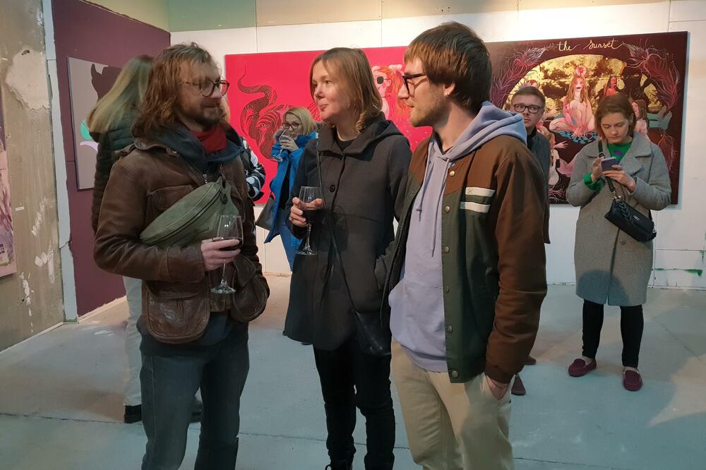 Sa otvaranja izložbe u Budvi, Foto: DEAC