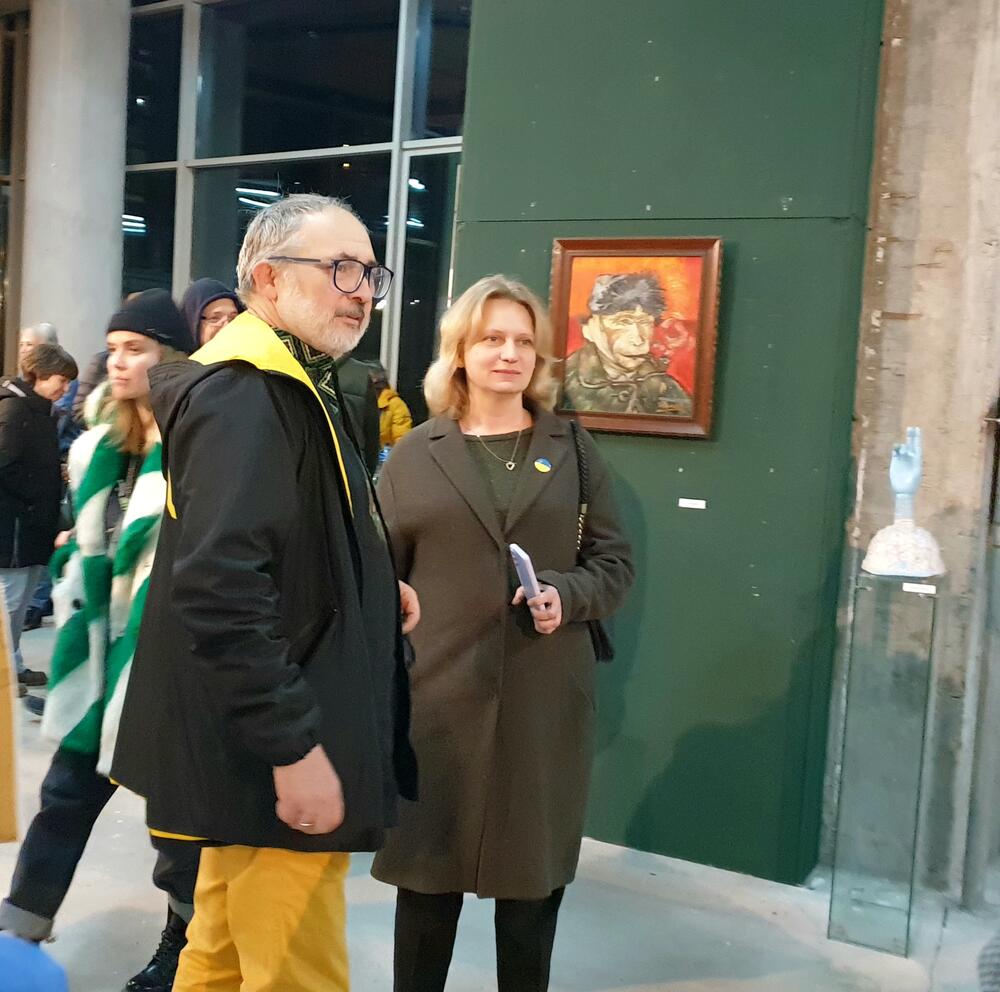 Marat Geljma i ambasadorka Ukrajine u Crnoj Gori Natalija Fialka