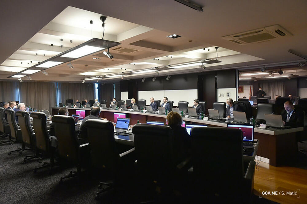 Sa sjednice Vlade, Foto: Gov.me/Saša Matić