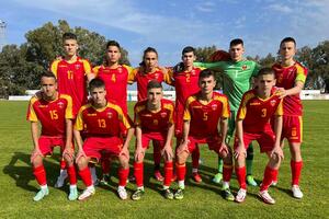 U16 selekcija primila četiri gola na Kipru