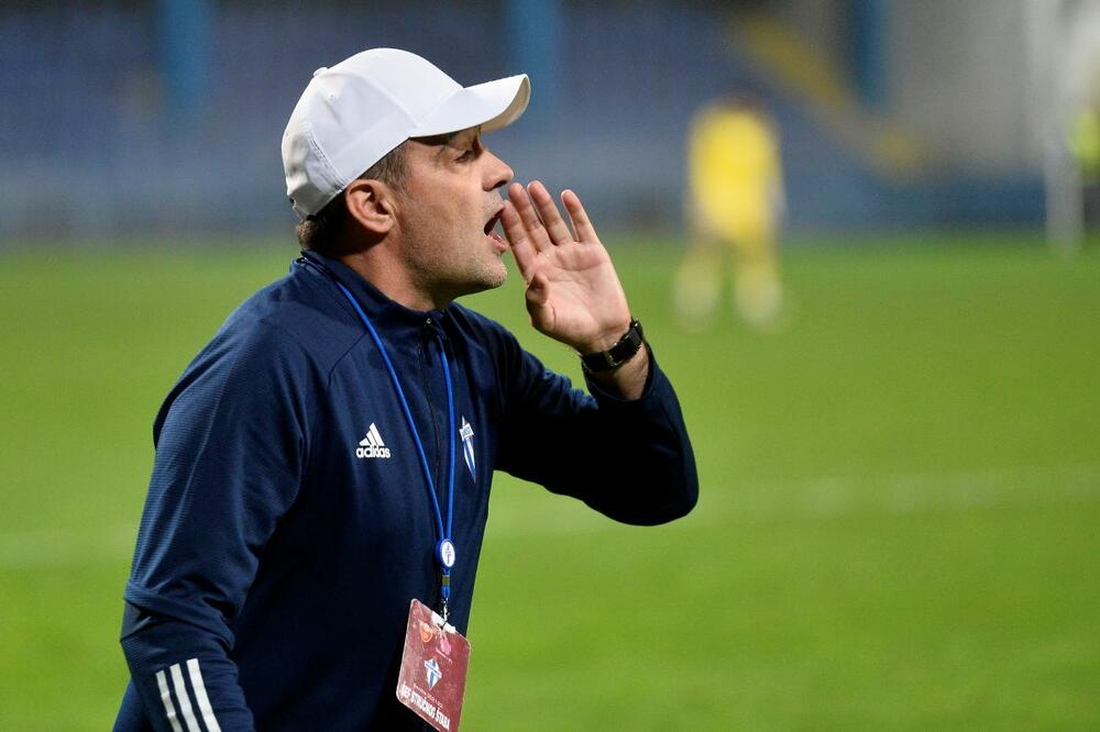 Aleksandar Nedović, trener Budućnosti, Foto: FK Budućnost