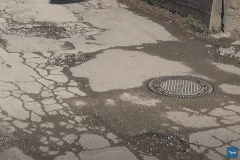 Jedna od ulica u Bijelom Polju, Foto: Screenshot/TV Vijesti