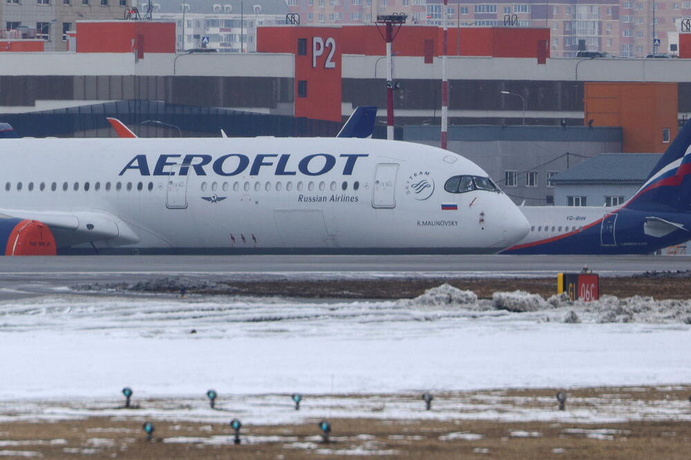 Avion Aeroflota (Ilustracija), Foto: Reuters