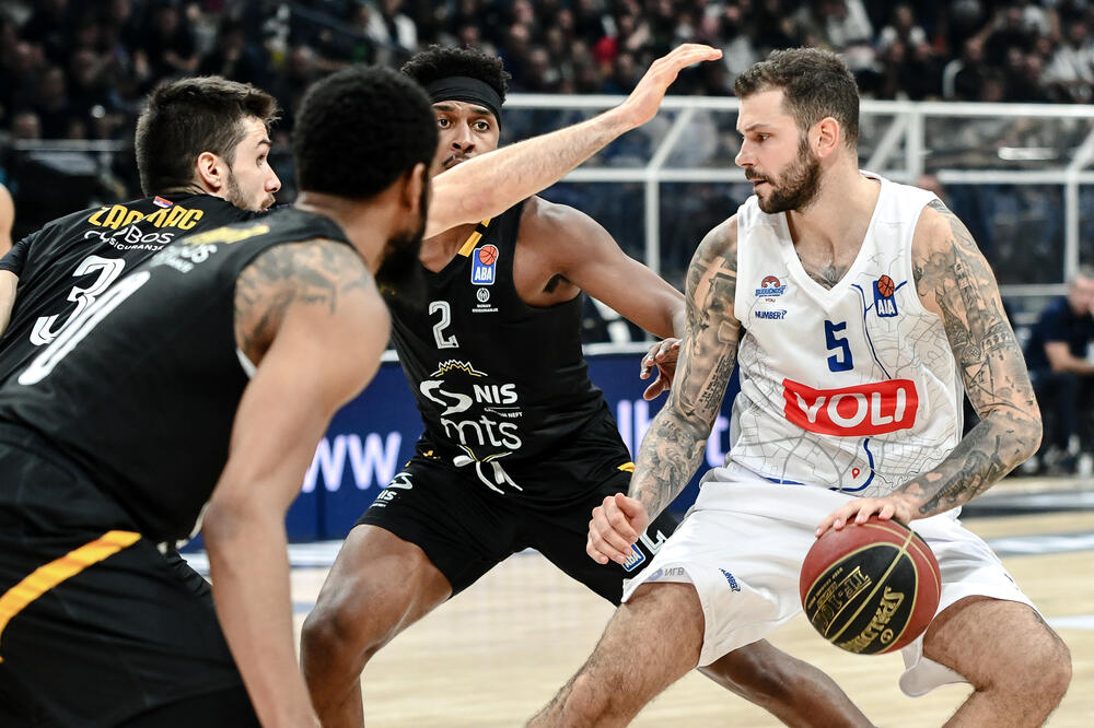 Micov u prethodnom drbiju protiv Partizana, Foto: ABA liga/Dragana Stjepanović