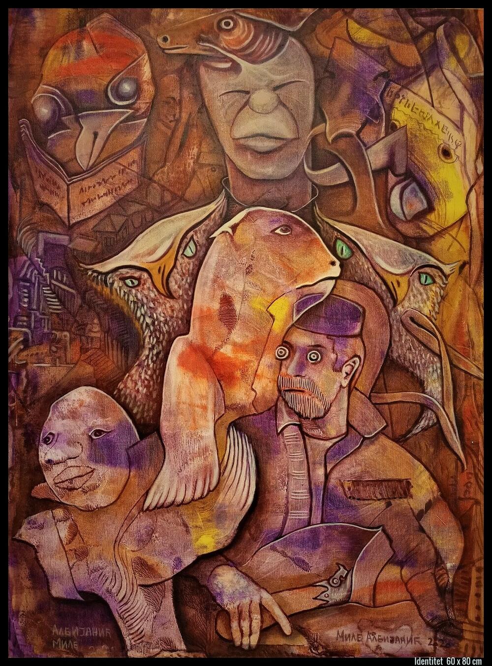 <p>Mistifikovana, predskazivačka, lirična i simbolična djela, iz novog i drugačijeg ciklusa slika Mila Albijanića, predstavljena su na izložbi “Gravitacije budućnosti, veliki karneval i druge priče” u Kotoru</p>