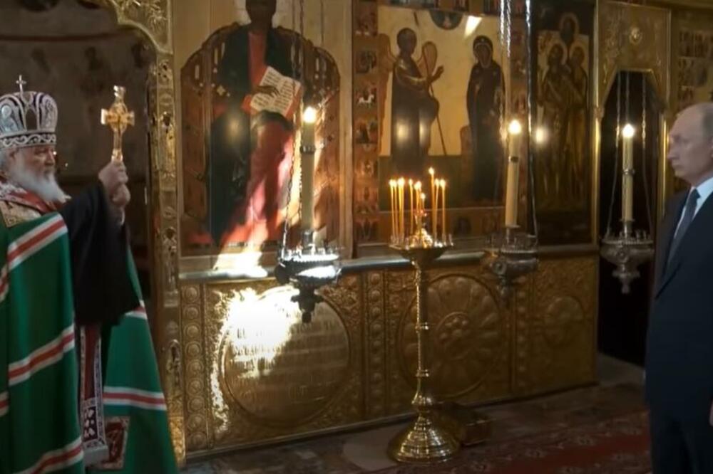 Kiril i Putin, Foto: Screenshot Youtube/ Orthodox church