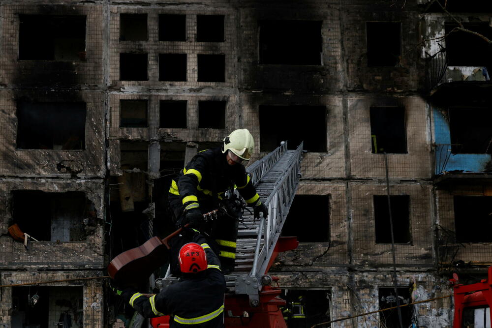 <p>Devetnaesti je dan ruske invazije na Ukrajinu</p>