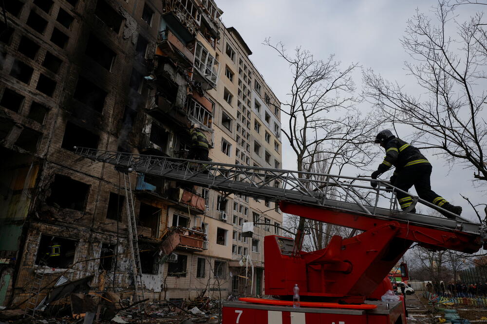 <p>Devetnaesti je dan ruske invazije na Ukrajinu</p>