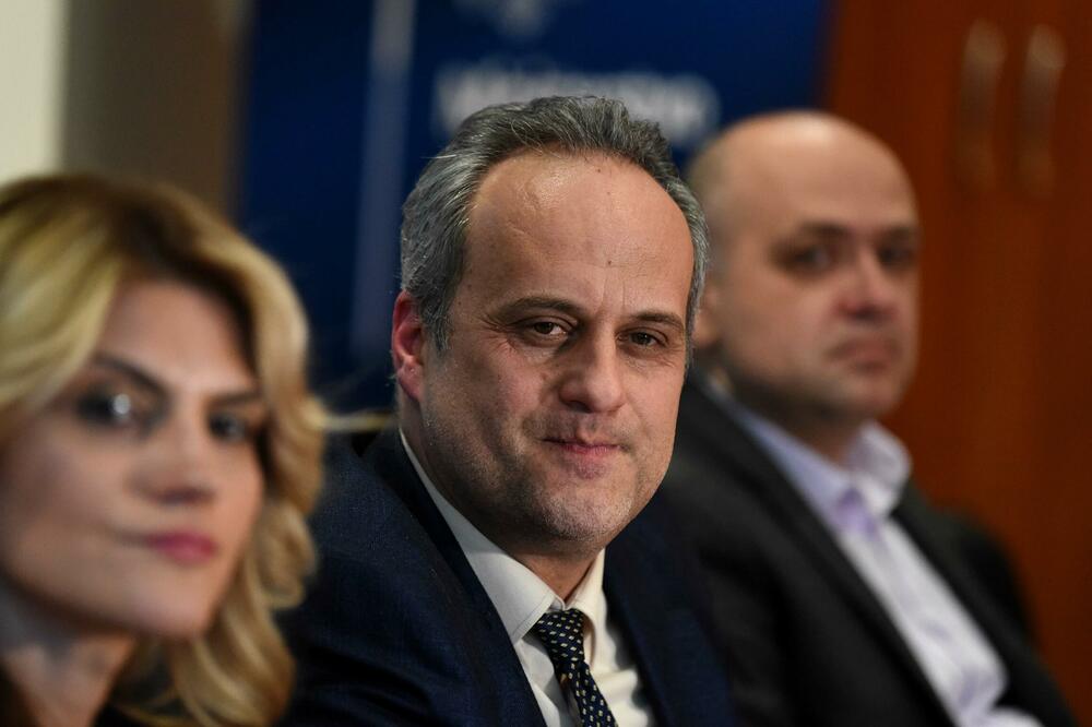 Sa pres konferencije, Foto: Boris Pejović