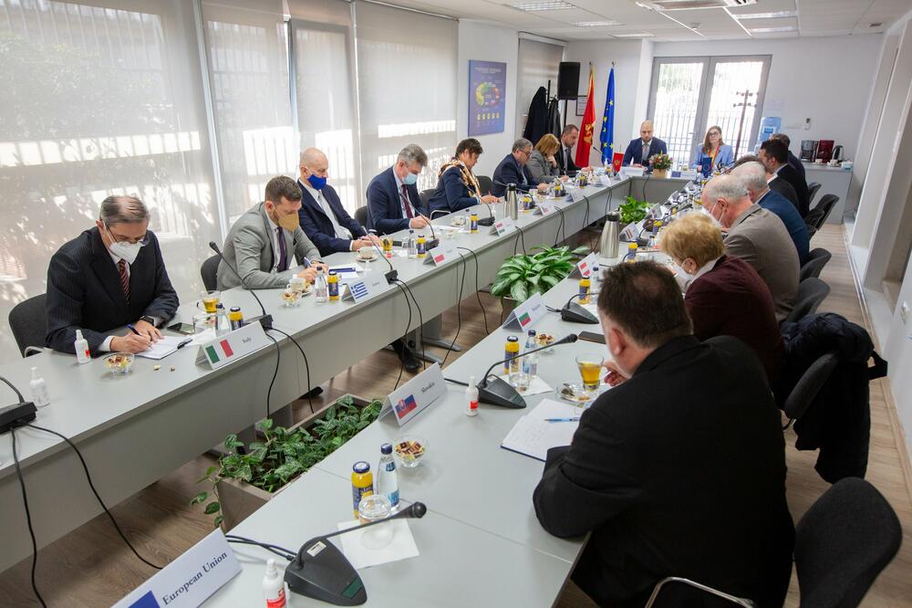 Sa sastanka, Foto: twitter.com/EUAmbME