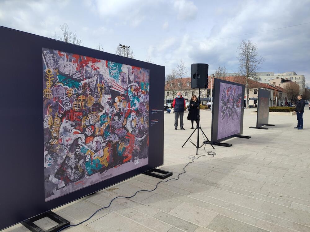 <p>U organizaciji Opštine Nikšić i JU Muzeji i galerije, a u saradnji sa Kućom legata Petra Lubarde iz Beograda, predstavljena su djela iz umjetnikove faze nakon Drugog svjetskog rata</p>