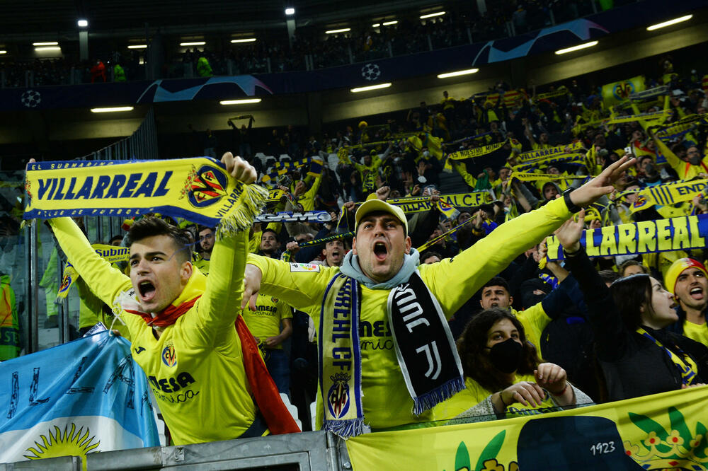 Navijači Viljareala, Foto: Reuters