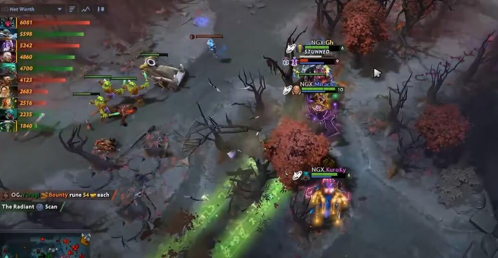 Detalj iz akcije: DotA 2