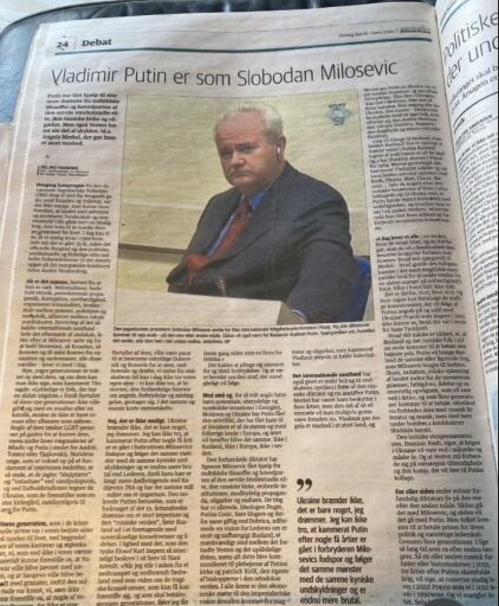 Jilands Posten Željko Ivanović