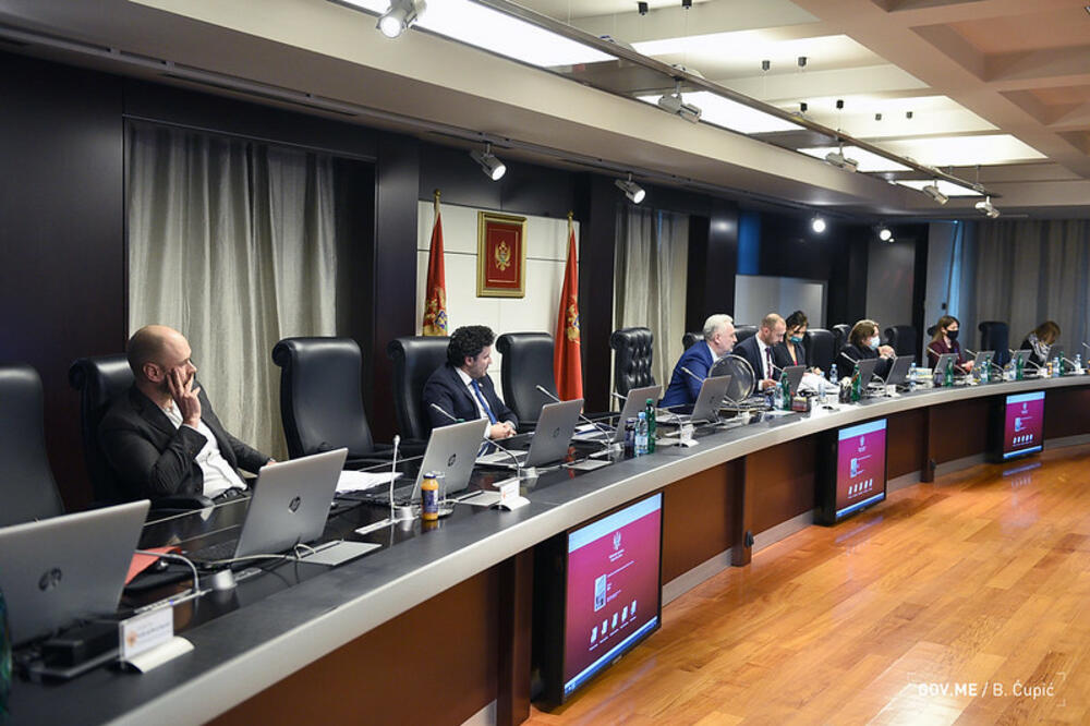 Sa jedne od sjednica Vlade, Foto: Gov.me/Bojana Ćupić