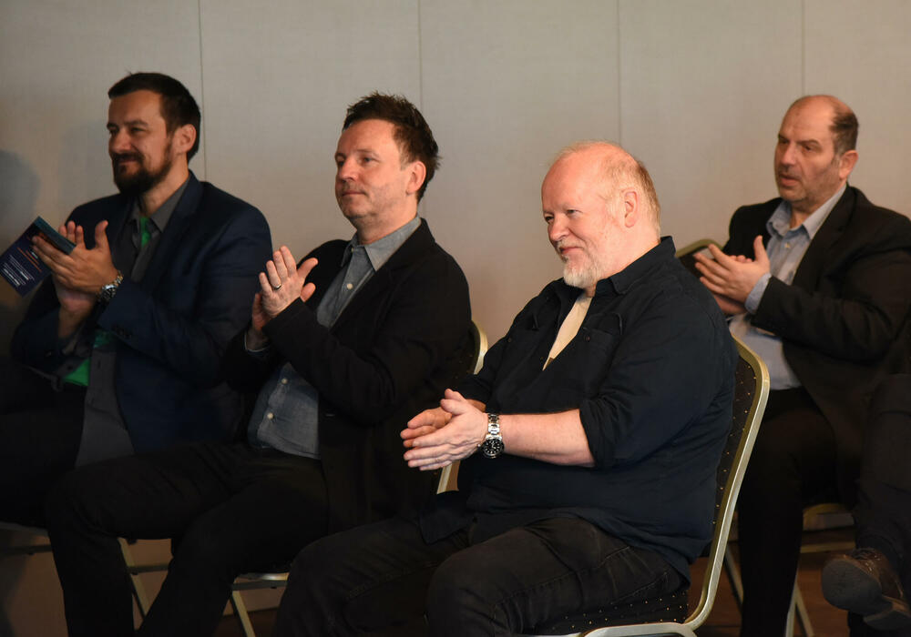 Brajan Kirk i Vilijam SImpson na panel diskusiji