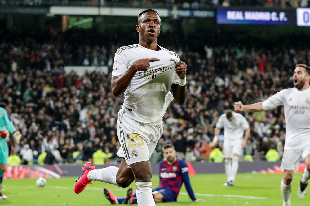 U odsustvu Benzeme Vinisiujus je najveća uzdanica u napadu Reala, Foto: Real Madrid