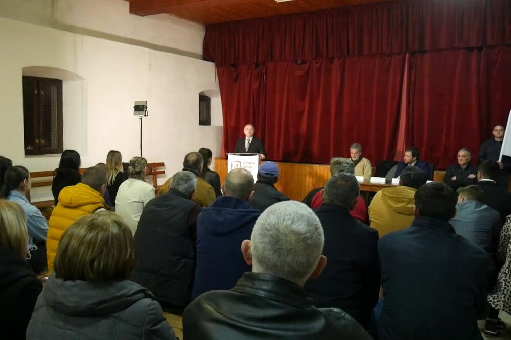 Obraćanje Živković, Foto: Prava Crna Gora