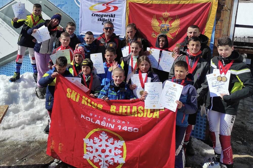 Članovi Skijaškog kluba Bjelasica obilježili su prvenstvo Crne Gore, Foto: SK Bjelasica