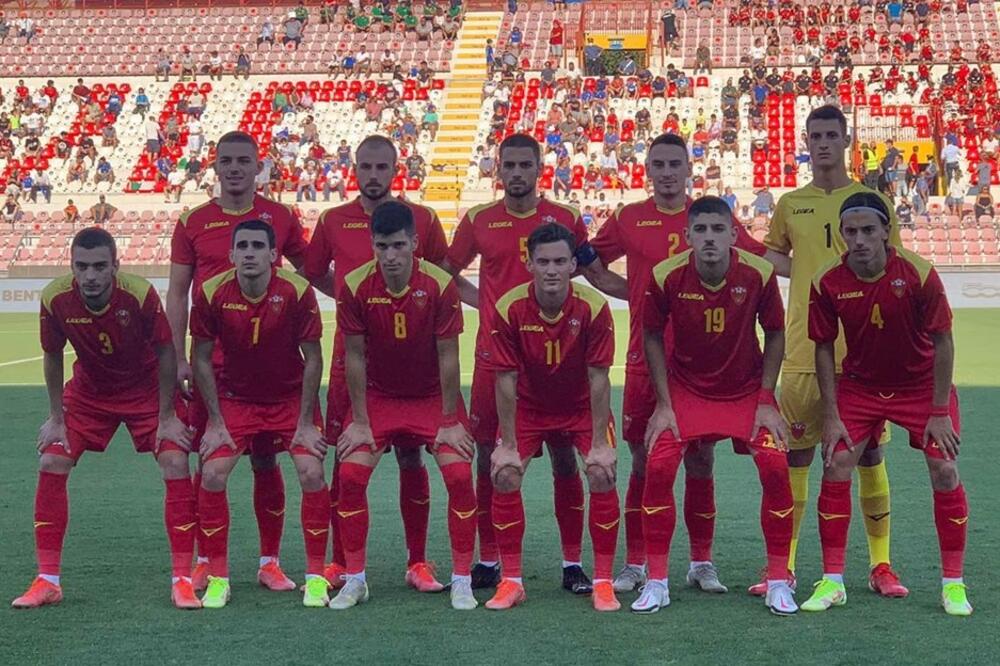 Mladi crnogorski fudbaleri pred meč sa Italijanima u Vićenci, Foto: FSCG