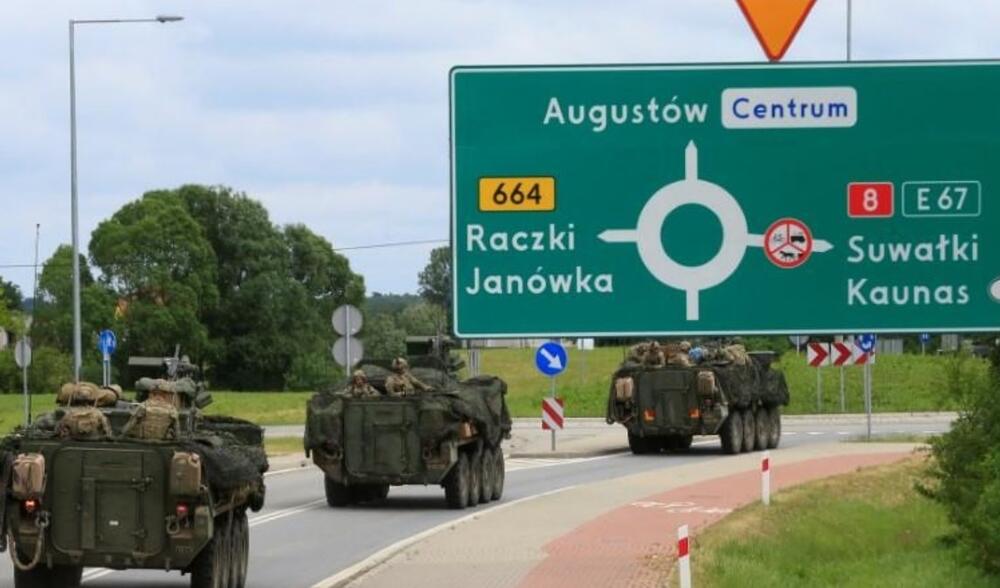 NATO vojne vježbe u oblasti blizu Suvalki jaza u junu 2017. godine