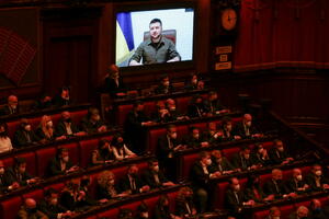 Zelenski italijanskim poslanicima: Cilj Moskve da se probije do...