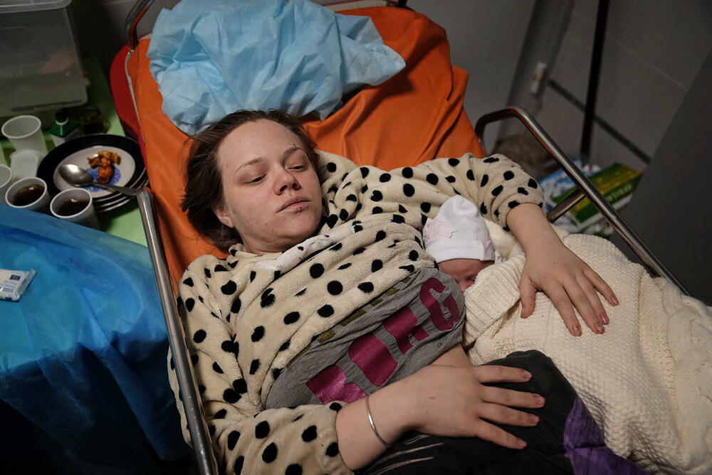 Marijana Višegirskaja, koja je preživjela napad na porodilište u Mariupolju i čija je slika obišla svijet, nekoliko dana kasnije je u drugoj bolnici rodila kćerku Veroniku