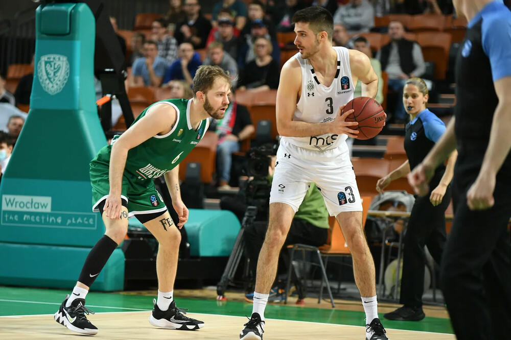 Kapiten Partizana Rade Zagorac na gostovanju Šljonsku, Foto: Eurocupbasketball.com