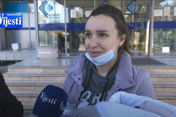Ukrajinka se porodila u KCCG-u