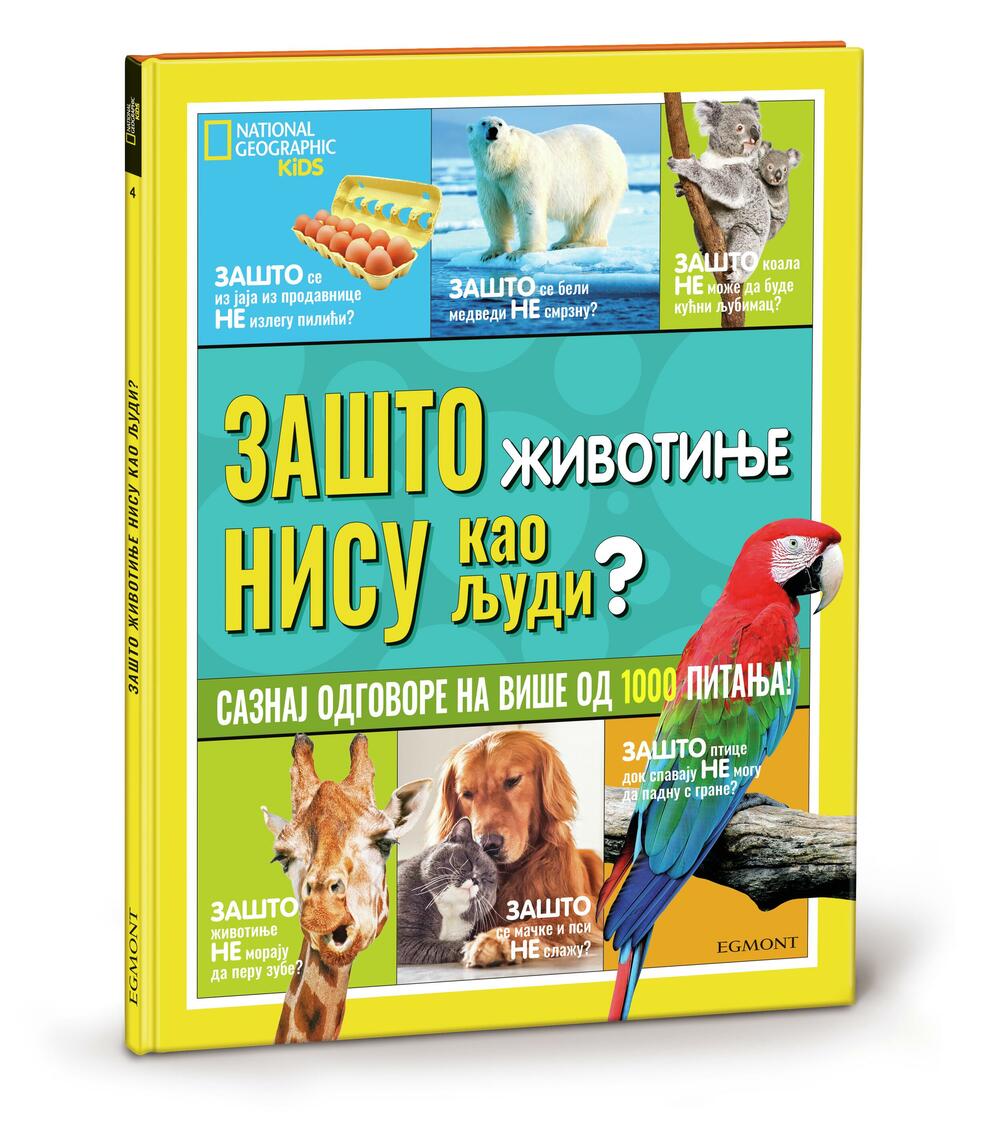 <p>Iz izdavačke kuće Egmont stiže nova kolekcija National Geographic Kids <em>"Zašto?"</em> I prva knjiga pod nazivom <em>"Zašto sam ja čovek?"</em></p>