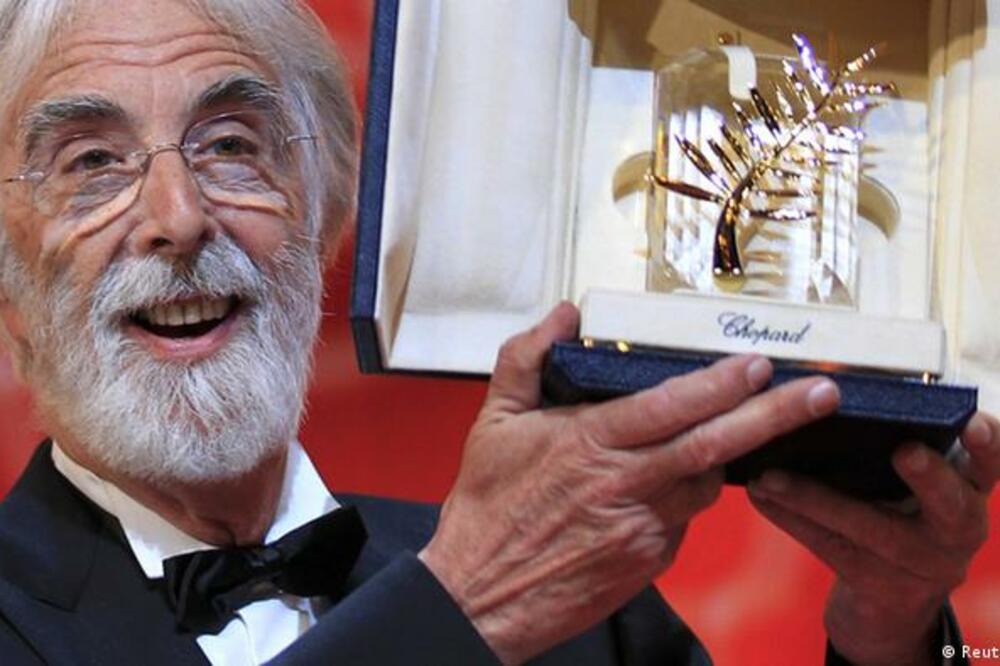 Haneke sa Zlatnom palmom za film „Ljubav“, Foto: Reuters
