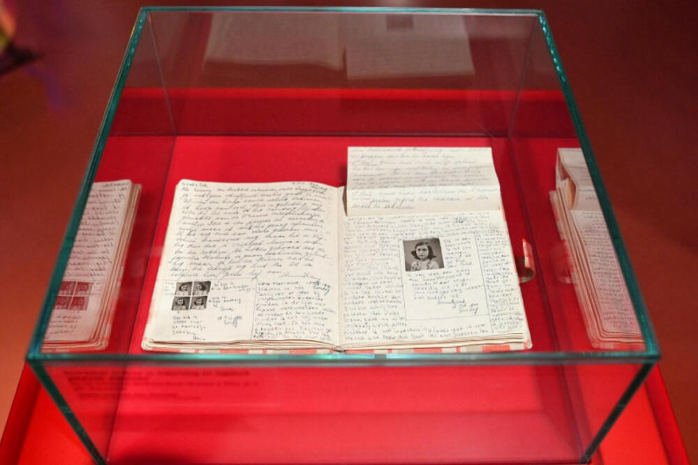 Dnevnik Ane Frank, Anne Frank Centre, Berlin, Foto: SOEREN STACHE/DPA/dpa Picture-Alliance via AFP