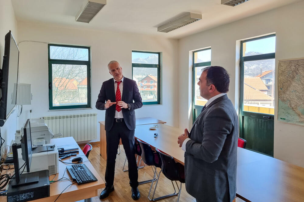 Šaban i Đurašković, Foto: Služba gradonačelnika Cetinja