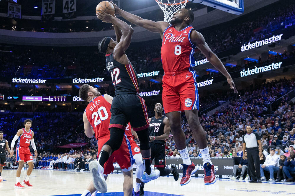 Batler na utakmici sa Filadelfijom, Foto: Reuters