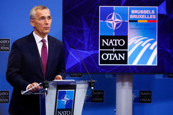 Stoltenberg: Hemijski napad bi bio očigledno kršenje međunarodnog...