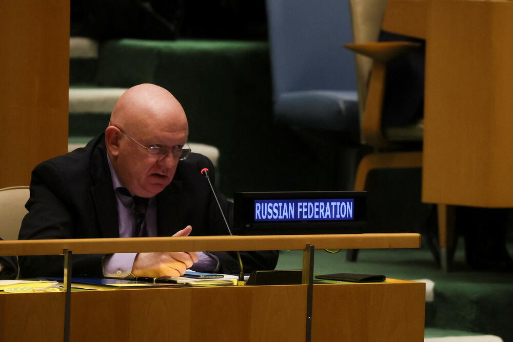 Ambasador Rusije u UN Vasilij Nebenzija