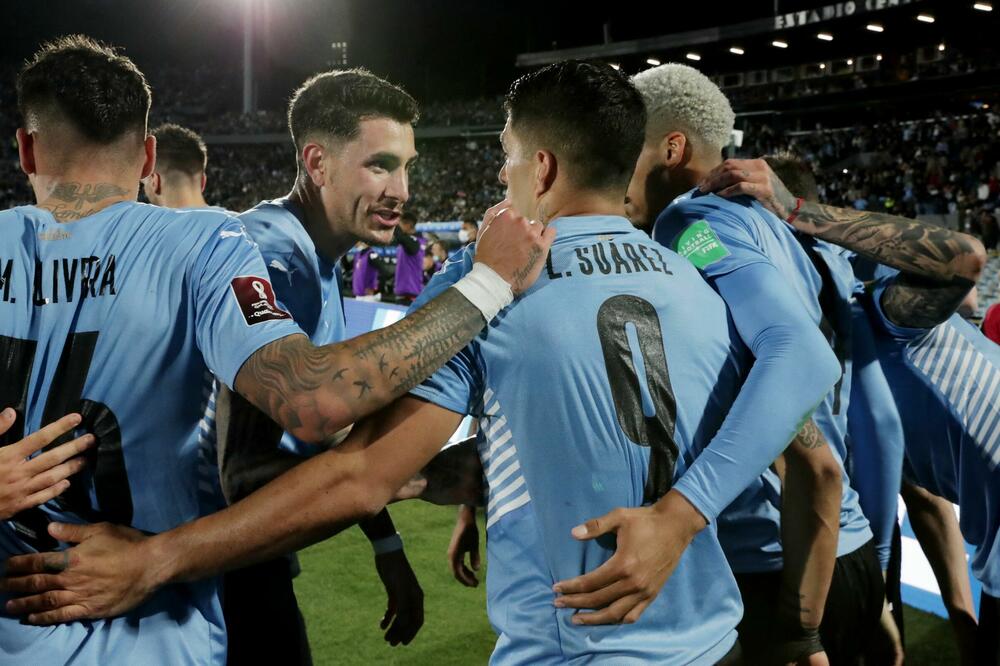 Fudbaleri Urugvaja, Foto: Reuters