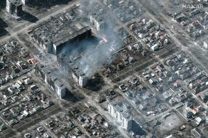 VIDEO Destroyed Ukrainian cities from above