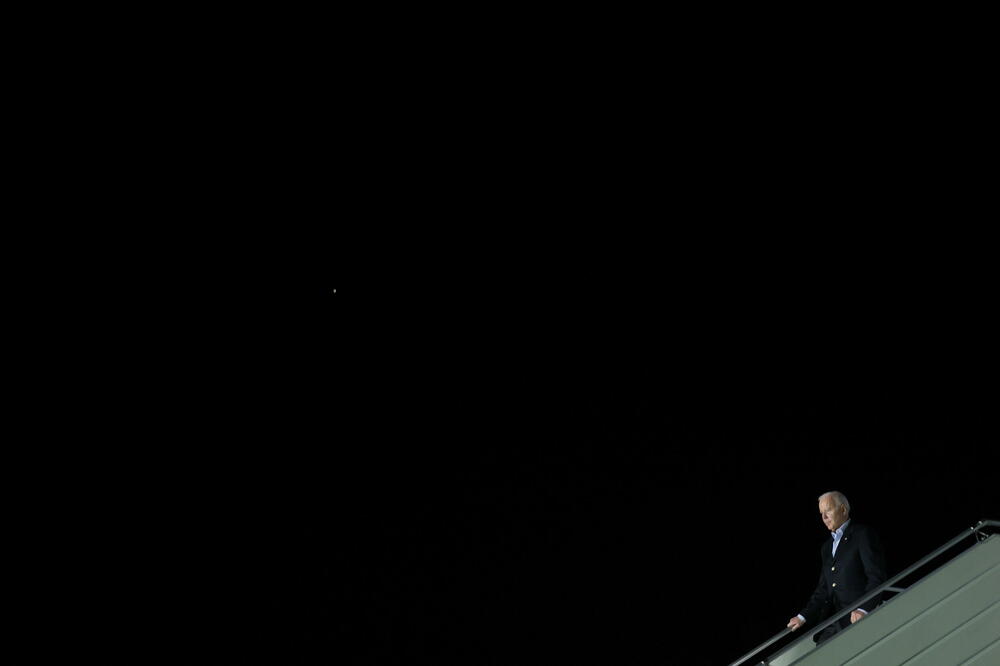 Bajden po dolasku u Varšavu, Foto: Reuters