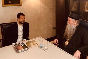 Milatović introduced Metropolitan Joaniki to the Government's measures adopted...