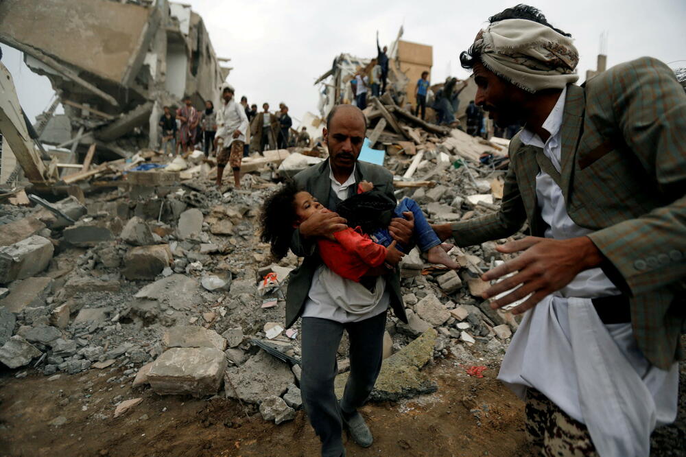 Posljedice vazdušnih napada koalicije predvođene Saudijcima, Foto: Reuters