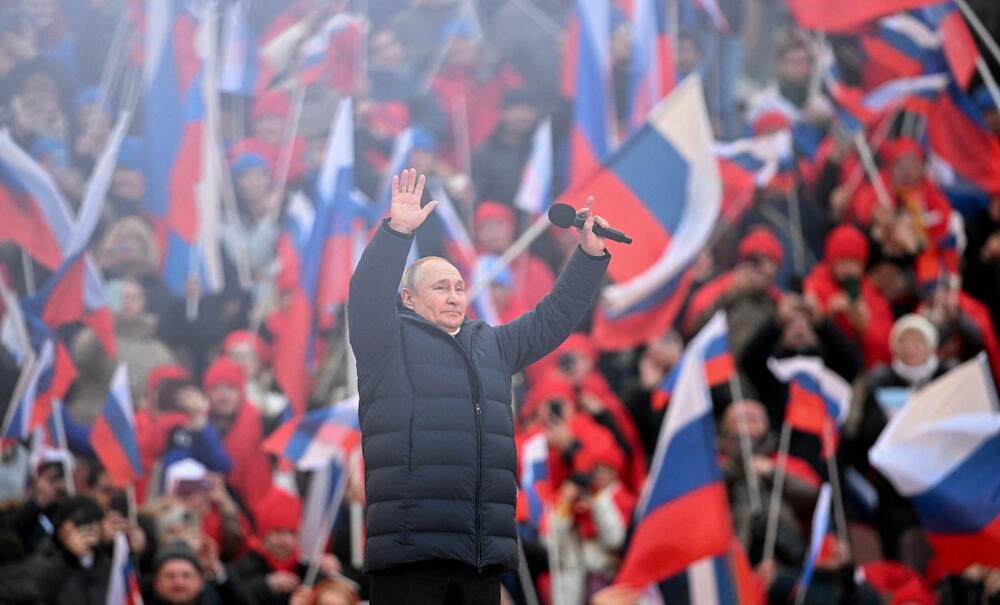 Putin na koncertu povodom osme godišnjice pripajanja Krima