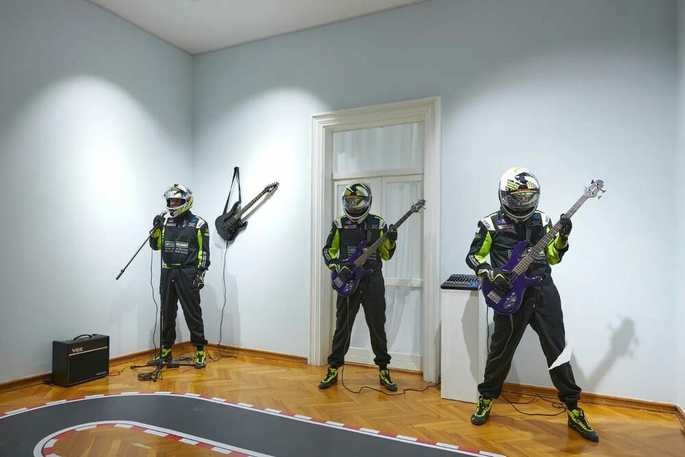 Muzička soba sa instrumentima